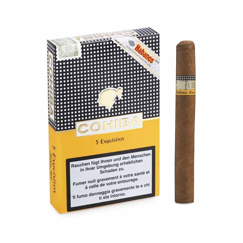 Xì Gà Cohiba Exquisitos - hộp 5 điếu Xì Gà Cohiba Exquisitos - hộp 5 điếu