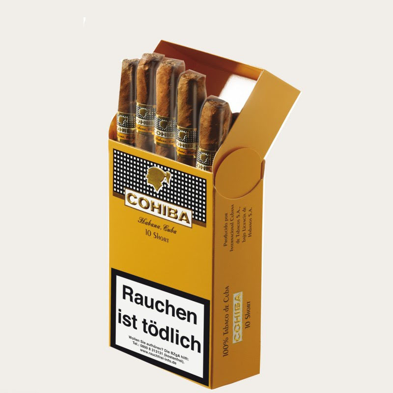 Cohiba Short là dòng xì gà kích thước nhỏ gọn của hãng Cohiba