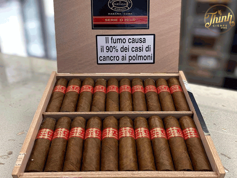 Nguồn gốc của xì gà Partagas Serie D No.6