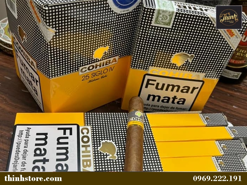 Xì gà Cohiba Fumar Mata